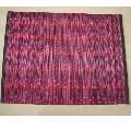 Eco Friendly Deep Red Bamboo Placemats