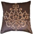 Floral Embroidered Pillow