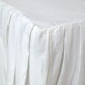 White Box Pleated Bed Skirt