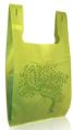 Green Plastic Grocery Bag