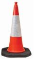 Safety Traffic Cone with Reflective Sleeve
