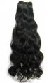 machine weft remy hairs