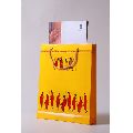 Paper Printed yellow corporate events bags