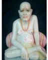 Jain Muni Marble Statue