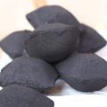 Dark Black coconut shell charcoal briquettes