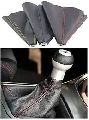 Genuine Leather or PU Leather car gear lever cover