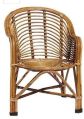 New Non Polished Polished Brown Creamy Yellow bamboo cane chair