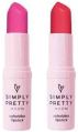 Dark Pink & Classic Red Avon Anew Simply Pretty Colorbliss Matte Lipstick