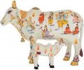 Kamdhenu Cow and Calf Statue