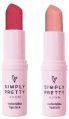 Pink Nude Classic Red Avon Simply Pretty Colorbliss Matte Lipstick