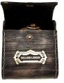 Dollond London Engraved Brass Compass with Embossed Needle & Leather Case