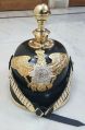 Leather Helmet German Pickelhaube Prussian Imperial Officer’s With Brass Spike
