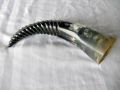 Plain Screw Finish Viking Drinking Horn Mug Cup Beer Wine Mead Pagan Celti Condition:New