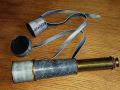 Vintage Brass Telescope 17" Leather Kelvin And Hughes Collectible Best Man Gift