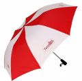 Red White Bamotra Polyester Printed promotional umbrella