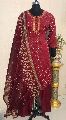 Ladies Brown Salwar Suit (D. No. 2416)