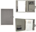Gray Jute Diary with Power Bank