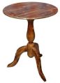 Round Sunny Furniture Wooden Polished side table