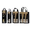 PVC Window Wine Bags(KM-WNB0051)