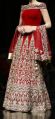 Red lehanga choli wedding dress