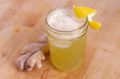 Liquid ginger lemon carbonated soft drink