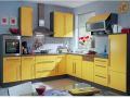 Modern Yellow kitchen countertop