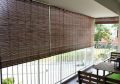 Brown pvc bamboo window blinds