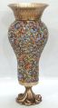 Customise Polished glass mosaic decorative flower vase