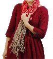 Fawn & Red Merino Wool Scarves