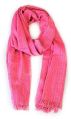 Hot Pink Merino Wool Stole