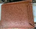 Mens Tan Brown Leather Wallet
