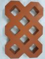 Rectangular Brown Polished grass paver mould