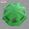 Printed Polyester Nylon promotional garden umbrella