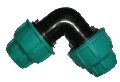 PP Compression Pipe Elbow
