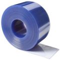 Transparent Blue PVC Strip Curtain