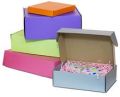 Colorful paper corrugated box