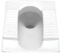 White Orissa Pan Indian Toilet Seat