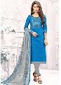 Women Salwar Kameez Designer Blue color
