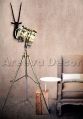 Chrome Finish Spotlight Nautical Designer Tripod Lamp