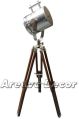 Royal Nautical Antique Finish Spot Search Light With Brown Tripod