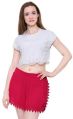 Guipure lace crop top for women