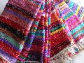 Indian Handmade Large Chindi Rugs