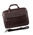 Briefcase Style Leather Travel Bag