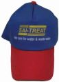 Royal Blue and Red Color Drill Cotton Cap