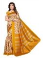 Mysore silk Yellow Saree