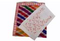 Multicolor Dupatta and Santoon Fabric