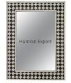 Bone Inlay Mirror Frame