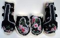 FLOWER PRINT HORSE ANKLE AND TENDON BOOT