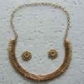 Gold Plated Jewelry Necklace Set