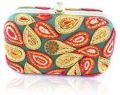 Multicolor Embroidered Clutch